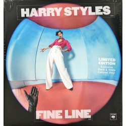 Harry Styles - Fine Line (2xLP - 180g - Gatefold + Poster - Limited Edition - Black White Splatter)  Harry Styles - Fine Line (2xLP - 180g - Gatefold + Poster - Limited Edition - Black White Splatter)