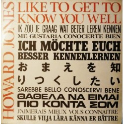 Howard Jones - Like To Get To Know You Well (12") 