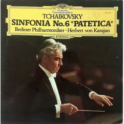Tchaikovsky - Berliner Philharmoniker, Herbert Von Karajan - Sinfonía No.6 «Patetica» (LP) 