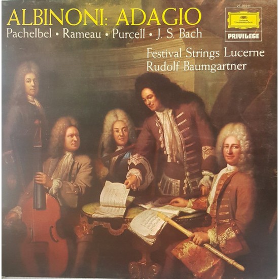 Pachelbel, Rameau, Purcell, J.S. Bach ‎"Albinoni: Adagio" (LP) 
