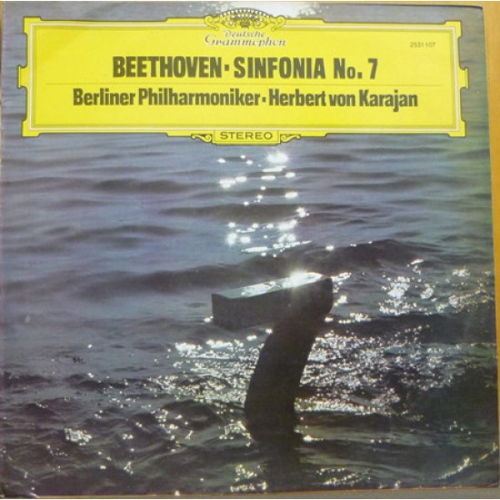Beethoven • Herbert von Karajan • Berliner Philharmoniker ‎"Sinfonía Nr. 7" (LP) 