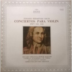 Johann Sebastian Bach - Conciertos Para Violin BWV 1041 - 1043 (LP) 