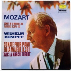 Mozart - Sonates & Fantaisies Pour Piano (LP - Gatefold) 