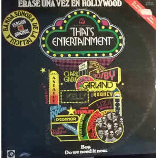 MUSIC FROM THE ORIGINAL MOTION PICTURE SOUNDTRACK - THAT ENTERTAINMENT" (2xLP - Gatefold)* 