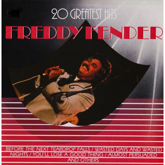 Freddy Fender "20 Greatest Hits" (LP) 