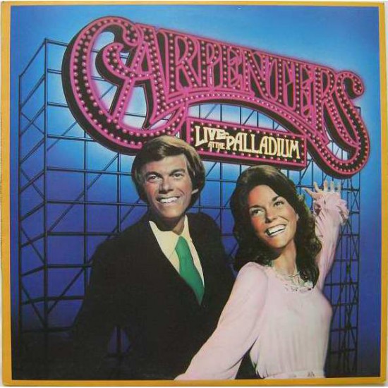 Carpenters ‎"Live At The Palladium" (LP) 