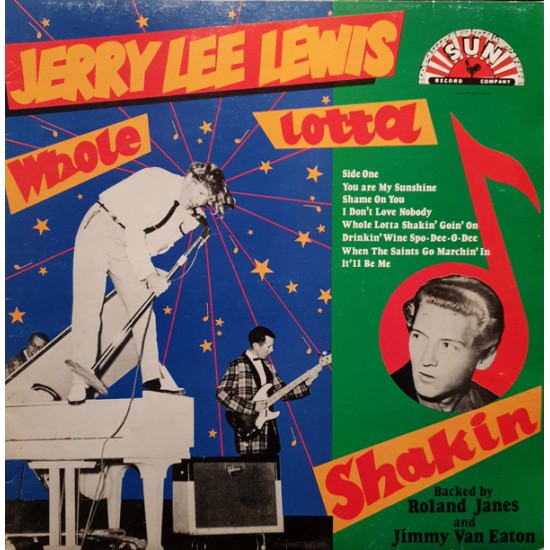 Jerry Lee Lewis ‎"Whole Lotta Shakin' Goin' On" (LP) 