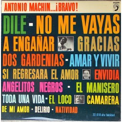 Antonio Machín ‎"Antonio Machín...¡Bravo!" (LP) 