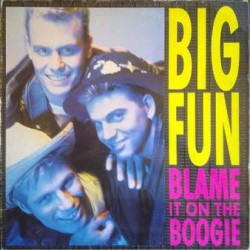 Big Fun - Blame It On The Boogie (12") 
