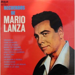 Mario Lanza "Recuerdos De Mario Lanza" (LP) 