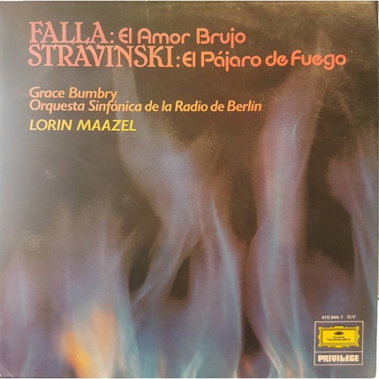 Manuel De Falla, Igor Stravinsky "El Amor Brujo / El Pájaro de Fuego" (LP) 