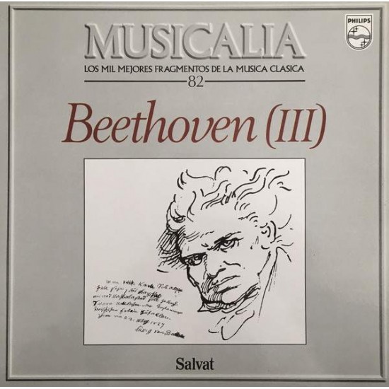 Musicalia 82. Beethoven (III) (LP) 