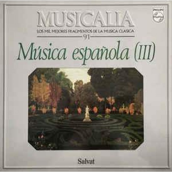 Musicalia 91. Musica Española (III) (LP) 