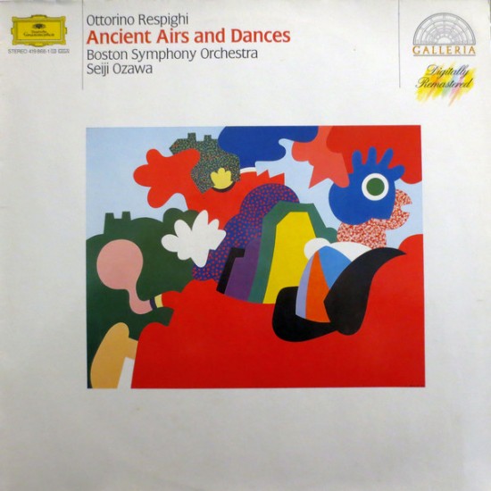 Ottorino Respighi "Ancient Airs and Dances" (LP) 