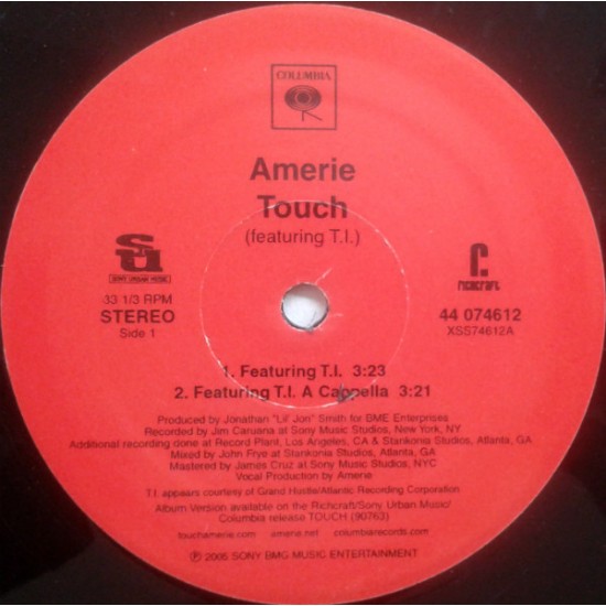 Amerie ‎"Touch" (12") 