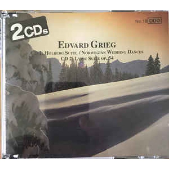 Edvard Grieg, Jean Sibelius ‎"Holberg Suite / Lyric Suite Op. 54" (2xCD)