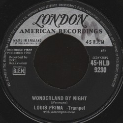 Louis Prima - Wonderland By Night (7")  Louis Prima - Wonderland By Night (7")
