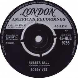 Bobby Vee - Rubber Ball (7")  Bobby Vee - Rubber Ball (7")