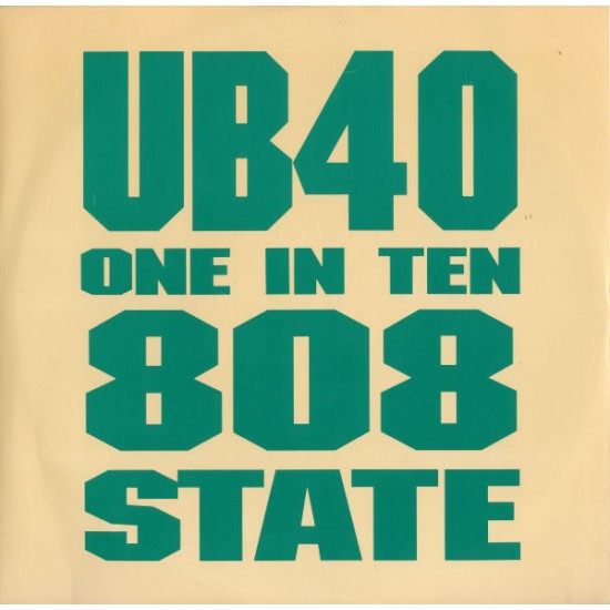 UB40, 808 State "One In Ten" (12") 