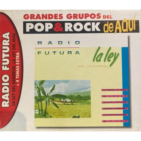 Radio Futura ‎"La Ley Del Desierto/ La Ley Del Mar + 4 Temas Extra" (CD) 