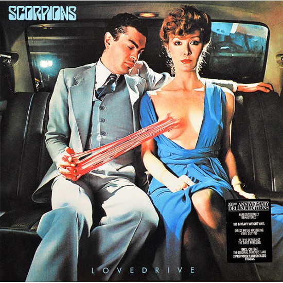 Scorpions ‎"Lovedrive" (LP - 180gr + CD - 50th Anniversary Deluxe Edition)