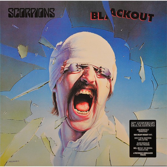 Scorpions ‎"Blackout" (LP - 180gr + CD - 50th Anniversary Deluxe Edition)