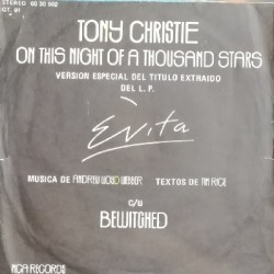 Tony Christie - On This Night Of A Thousand Stars (Versión Especial Del Título Extraido Del L.P) (7")  Tony Christie - On This Night Of A Thousand Stars (Versión Especial Del Título Extraido Del L.P) (7")
