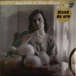 Víctor Manuel ‎"Disco De Oro De Victor Manuel" (LP)