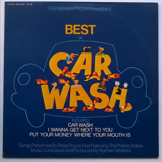 Rose Royce ‎"The Best Of Car Wash" (LP)* 