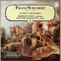 Franz Schubert, Hermann Prey, Leonard Hokanson ‎"La Bella Molinera" (LP) 