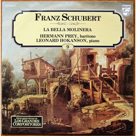 Franz Schubert, Hermann Prey, Leonard Hokanson ‎"La Bella Molinera" (LP) 