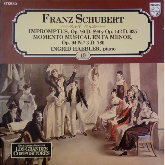 Franz Schubert  /Ingrid Haebler  "Impromptus, Op. 90, D.899 Y Op. 142, D.935 / Momento Musical En Fa Menor, Op. 94 N°3, D.780" (LP) 