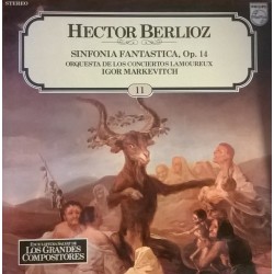 Hector Berlioz, Oquesta De Los Conciertos Lamoureux, Igor Markevitch ‎"Sinfonía Fantástica, Op. 14" (LP) 