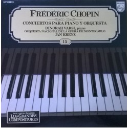 Frédéric Chopin, Orquesta Nacional De La Opera de Montecarlo "Conciertos Para Piano Y Orquesta" (LP) 