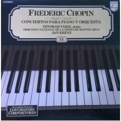 Frédéric Chopin, Orquesta Nacional De La Opera de Montecarlo - Conciertos Para Piano Y Orquesta (LP) 