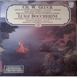 Ch.W. Gluck, Luigi Boccherini - Arias De Orfeo Ed Euridice, Alceste Y Armide / Concierto Para Violoncelo En Si Bemol Mayor (LP) 