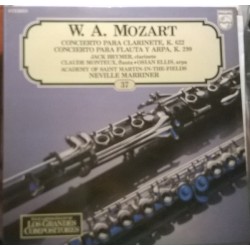 W.A. Mozart - Concierto Para Clarinete, K. 622 / Concierto Para Flauta Y Arpa, K. 299 (LP) 