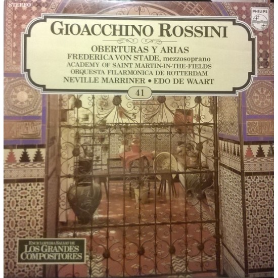 Gioacchino Rossini ‎"Oberturas Y Arias" (LP) 