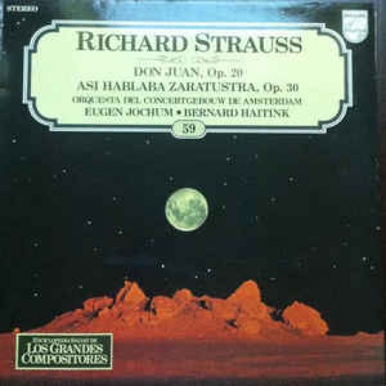 Richard Strauss "Don Juan, Op. 20 / Así Hablaba Zaratustra, Op. 30" (LP) 