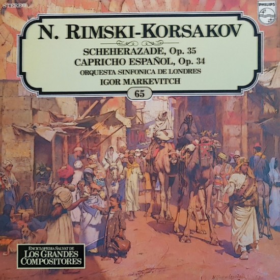 Nikolai Rimsky-Korsakov "Scheherazade, Op. 35 / Capricho Español, Op. 34" (LP) 