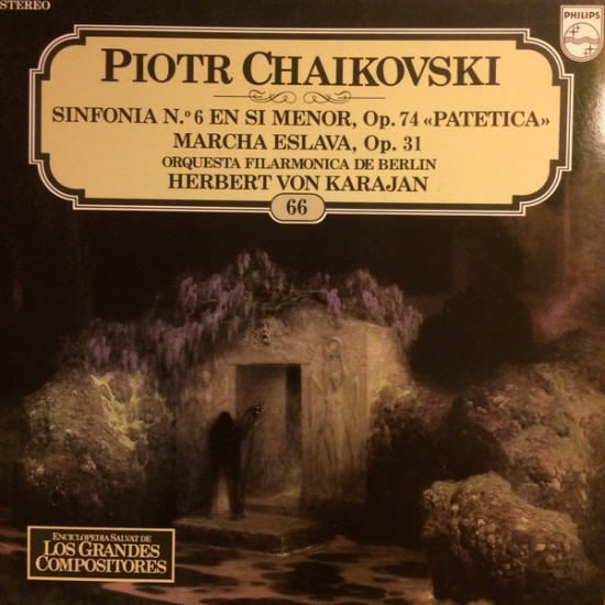 Piotr Chaikovsky "Sinfonía N.6 En Si Menor, Op.74 "Patética" / Marcha Eslava, Op. 31" (LP) 