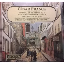 César Franck "Sinfonia En Re Menor, Op.48 / Variaciones Sinfónicas, Op. 46" (LP) 