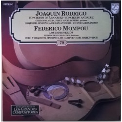 Joaquín Rodrigo, Federico Mompou, Ángel Romero, Celedonio, Celín... ‎"Concierto De Aranjuez - Concierto Andaluz - Los Improperios (LP) 