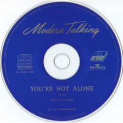 Modern Talking ‎"You're Not Alone" (CD - Single)