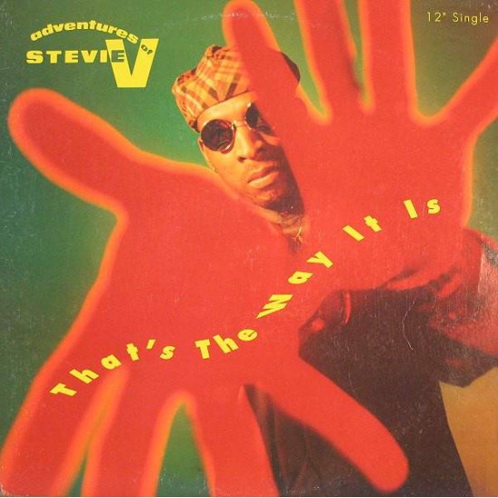 Adventures Of Stevie V. ‎"That's The Way It Is" (12") 