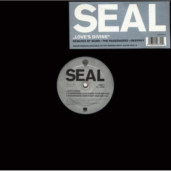 Seal ‎"Love's Divine" (12") 