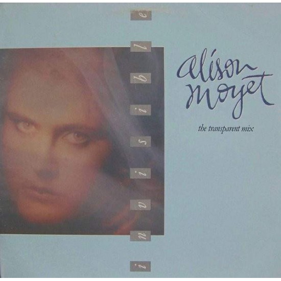 Alison Moyet ‎"Invisible (The Transparent Mix)" (12") 