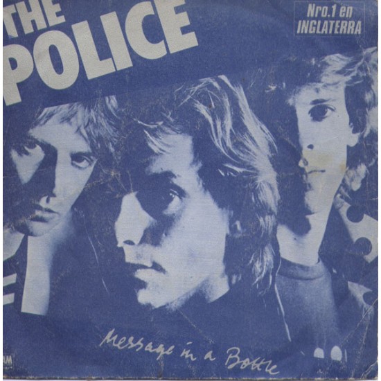 The Police "Message In A Bottle" (7") 