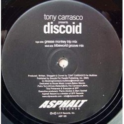 Tony Carrasco - Discoid (12") 