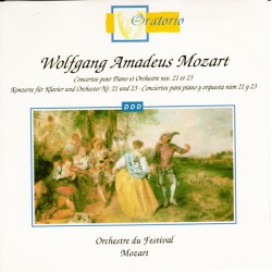 Wolfgang Amadeus Mozart - Orchestre du Festival Mozart "Concertos Pour Piano Et Orchestre Nos. 21 Et 23" (CD)